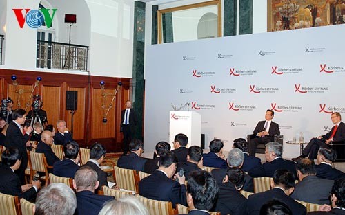 Premierminister Nguyen Tan Dung hält Rede in der Körber-Stiftung - ảnh 2